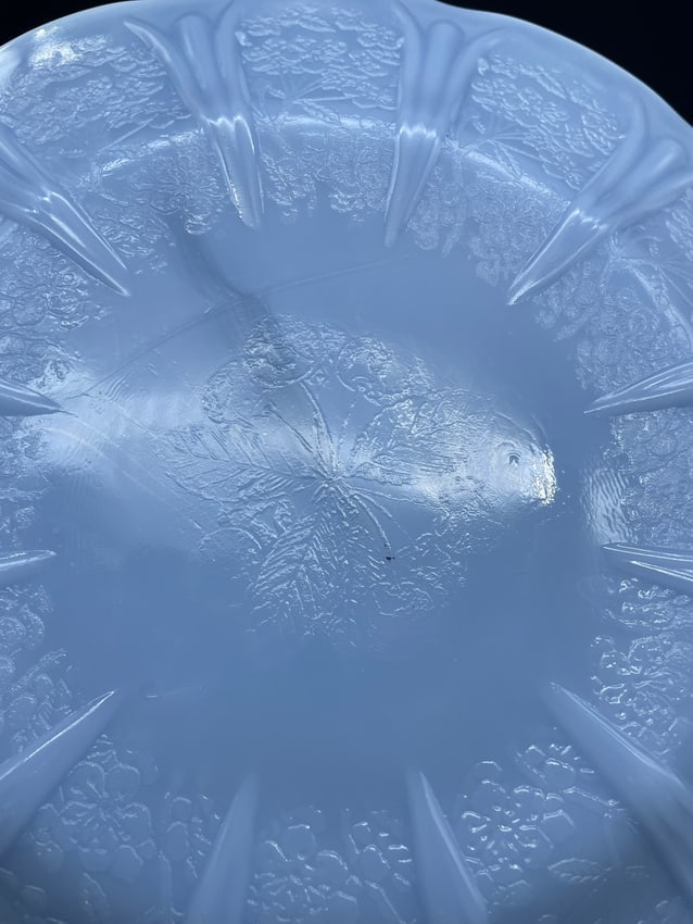 Jeanette Cherry Blossom Blue Delphite Plate - 4
