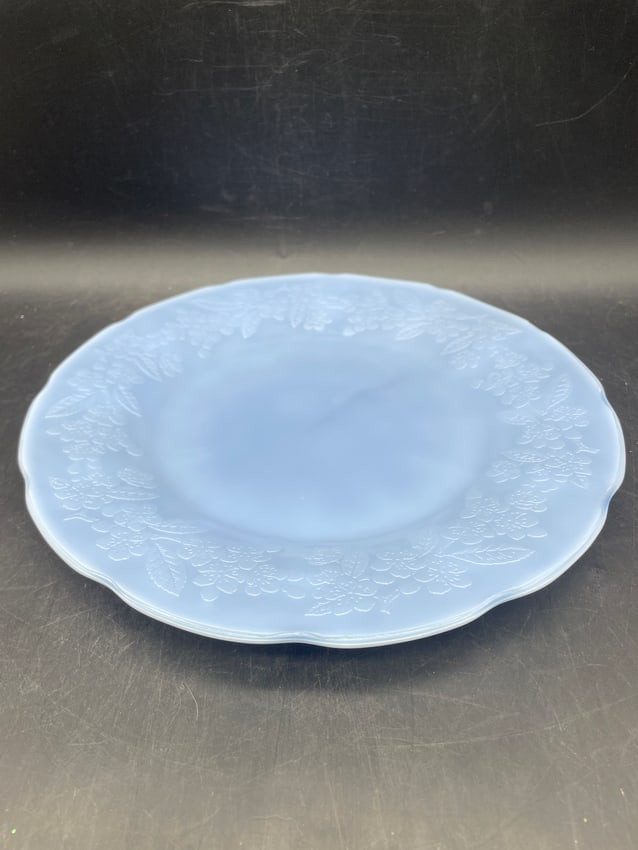 Jeanette Cherry Blossom Blue Delphite Plate - 5