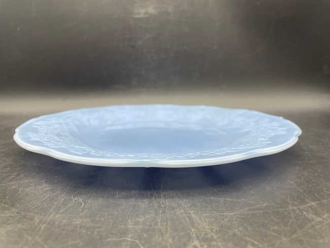 Jeanette Cherry Blossom Blue Delphite Plate - 6