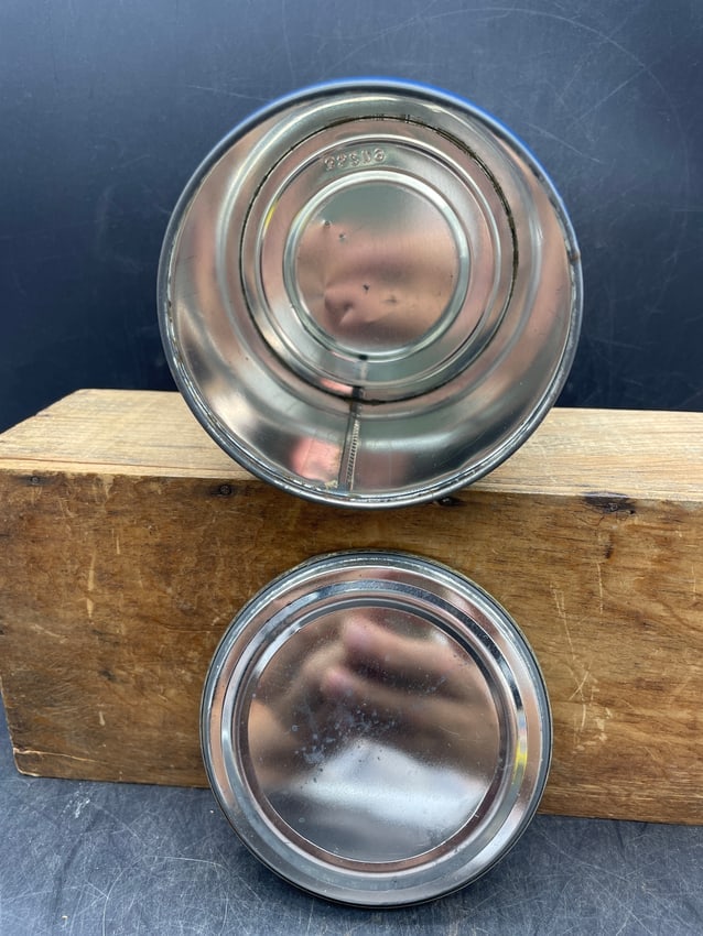 HTF 1938 LARGE ONE POUND PLANTERS COCKTAIL PEANUT KEY-WIND TIN - 6