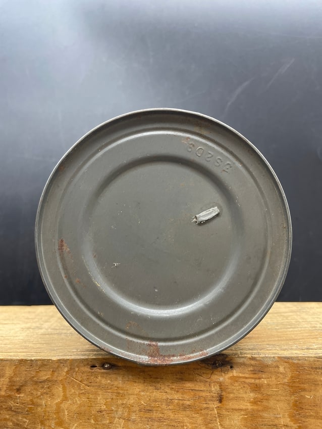 HTF 1938 LARGE ONE POUND PLANTERS COCKTAIL PEANUT KEY-WIND TIN - 7