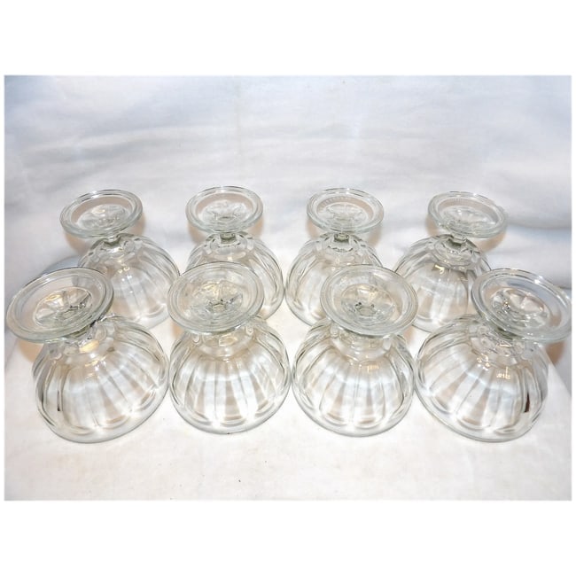 MCM KIG Indonesia Restaurant Style Shrimp Cocktail or Ice Cream Sundae Glasses - 4