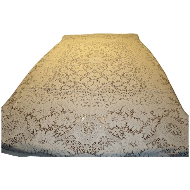 Lace Tablecloth Machine Made (1 of 8)
