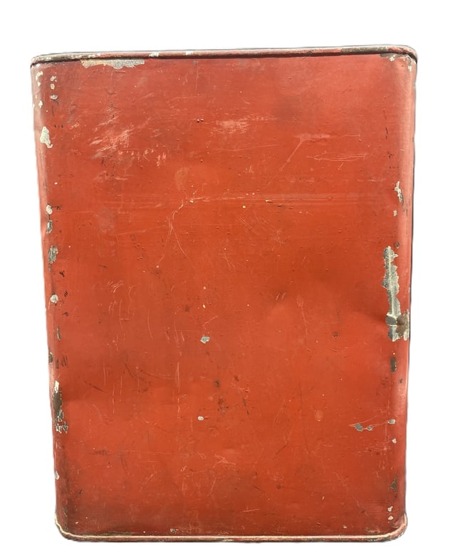 Antique CD Kenny Country General Store Tea Tin Bin Beautiful Graphics Baltimore MD - 5