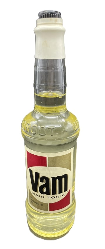 Barber Shop Bottle Wildroot VAM Hair Tonic Barber Bottle ~ Colgate Palmolive - 2