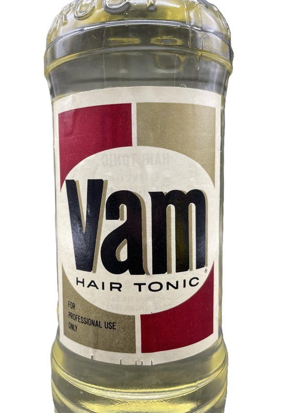 Barber Shop Bottle Wildroot VAM Hair Tonic Barber Bottle ~ Colgate Palmolive - 3