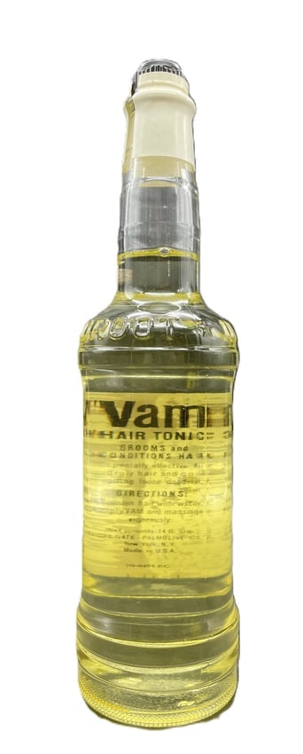 Barber Shop Bottle Wildroot VAM Hair Tonic Barber Bottle ~ Colgate Palmolive - 5