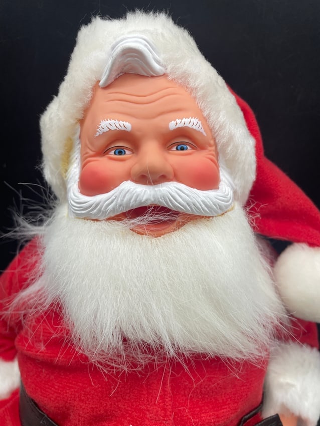 New Old Stock Collector Club Coca Cola Santa Claus Doll - 2