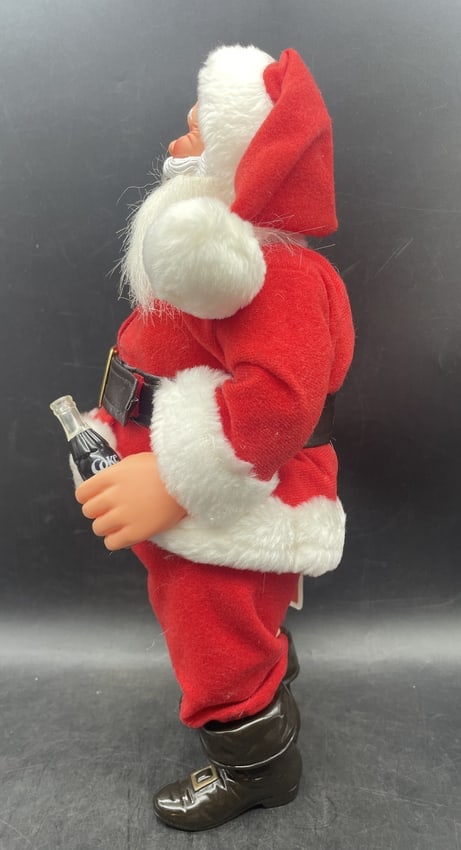 New Old Stock Collector Club Coca Cola Santa Claus Doll - 5