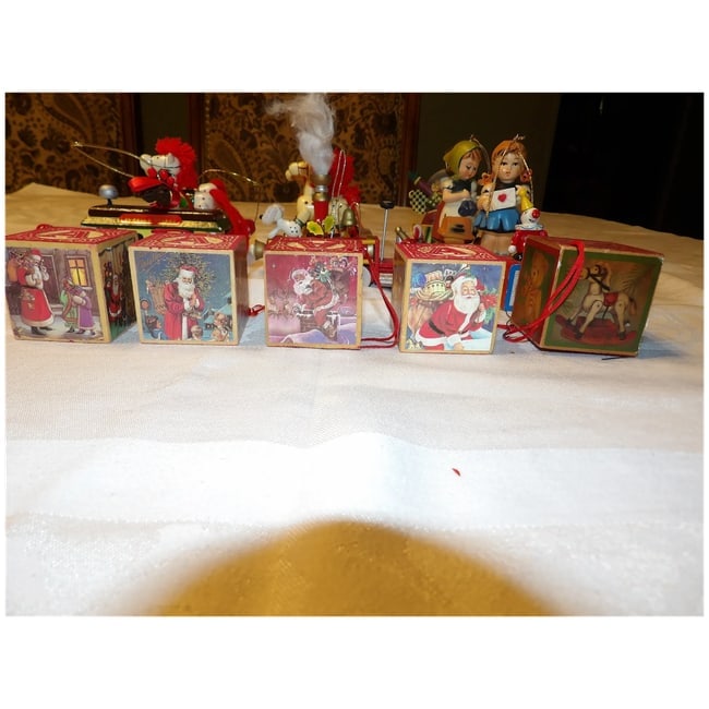 Collection of 1990's Christmas Ornaments - 3