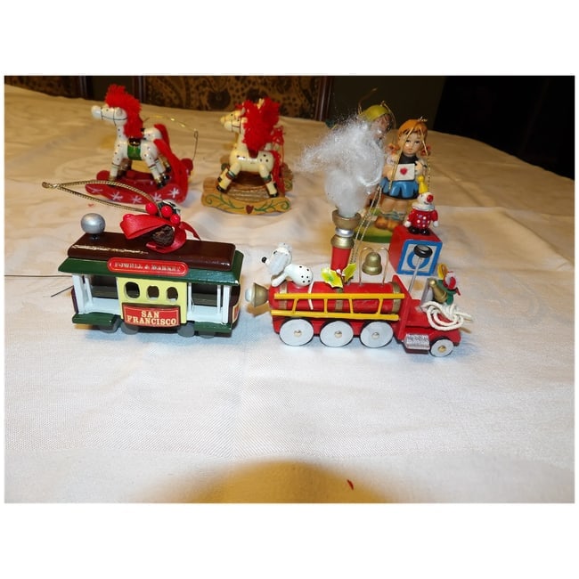Collection of 1990's Christmas Ornaments - 4
