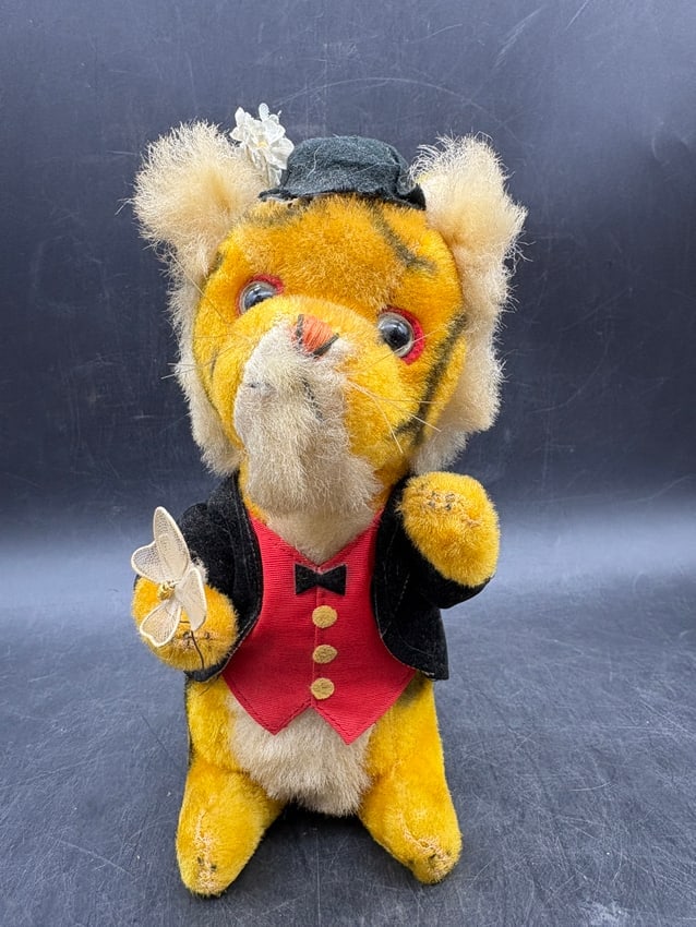 Vintage 1950's Gunderful Creations Tiger Plush Made in Japan Gund (1 of 8)