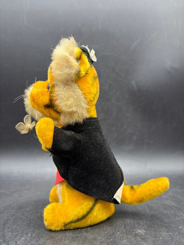 Vintage 1950's Gunderful Creations Tiger Plush Made in Japan Gund - 3