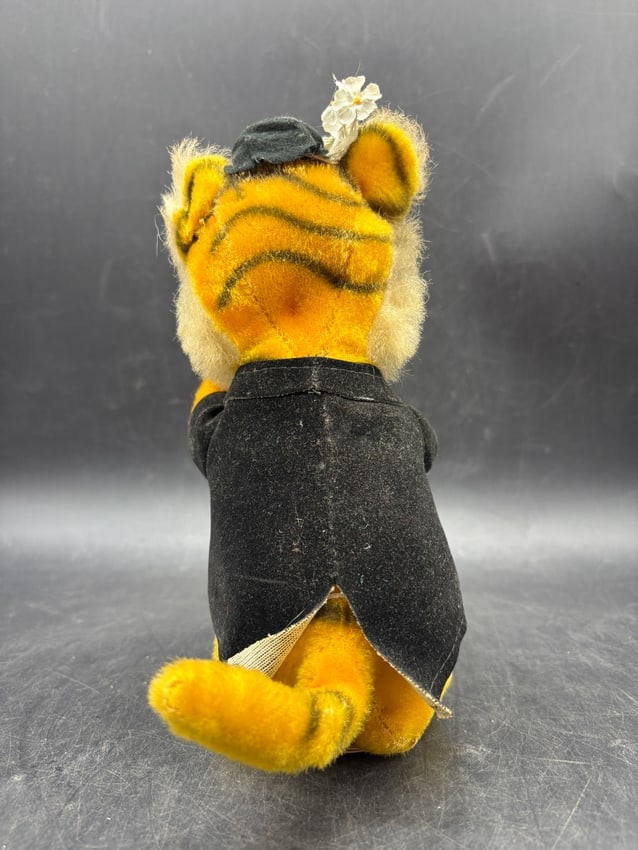 Vintage 1950's Gunderful Creations Tiger Plush Made in Japan Gund - 4