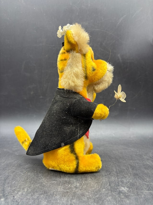 Vintage 1950's Gunderful Creations Tiger Plush Made in Japan Gund - 5