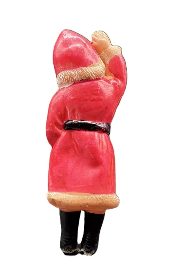 Celluloid Santa Claus Figure 4" Japan - 4