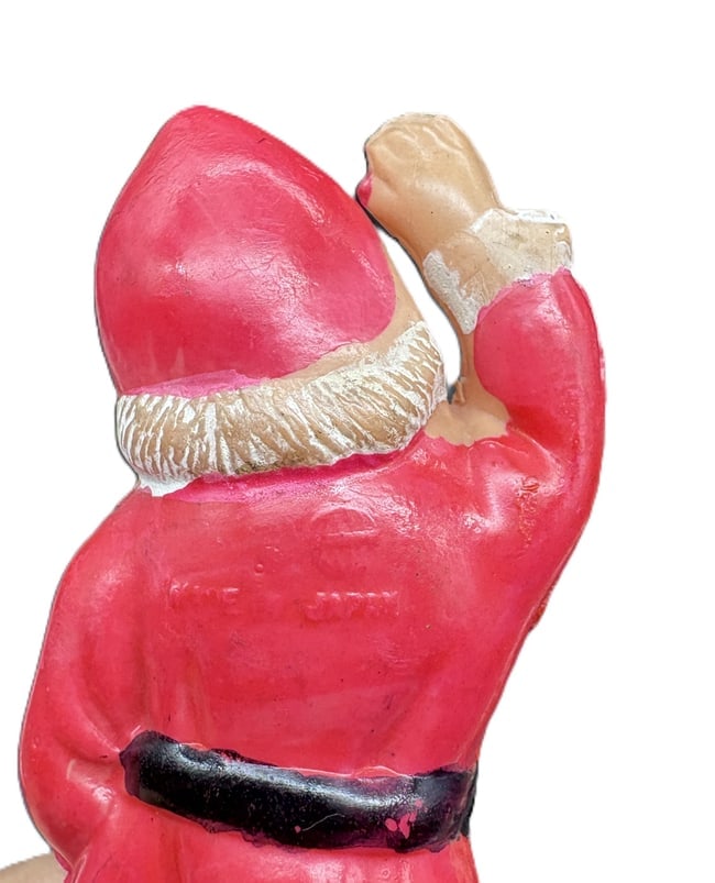 Celluloid Santa Claus Figure 4" Japan - 5
