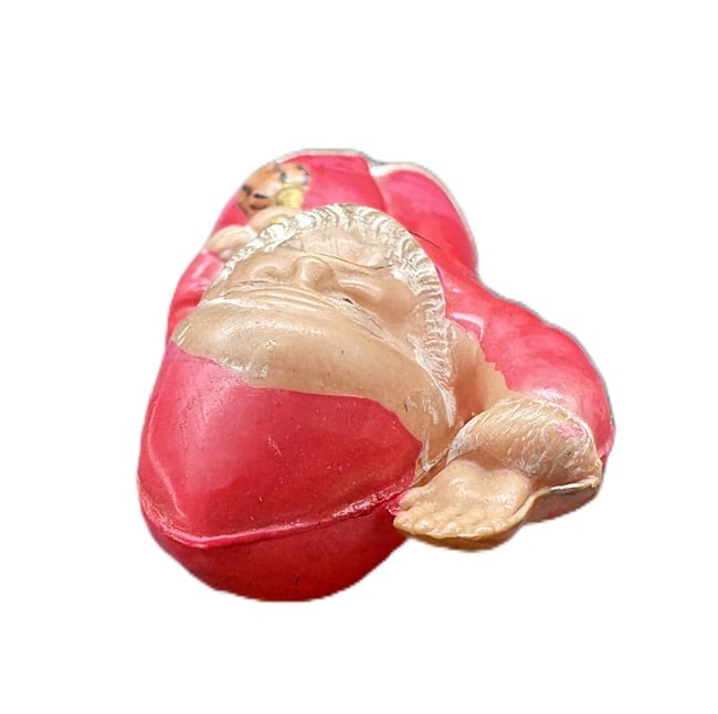 Celluloid Santa Claus Figure 4" Japan - 7