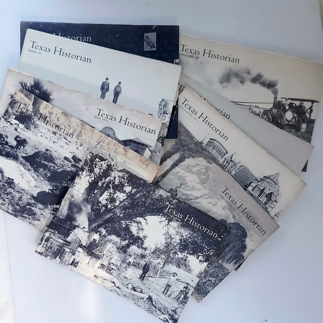 1973-1975 Texas Historian Booklets set of 10 (1 of 15)