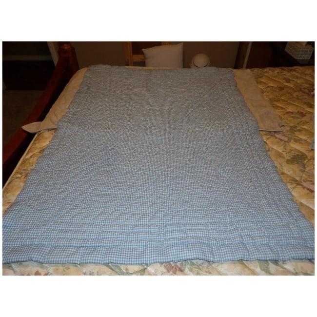 Machine Made Kids Baby Crib Quilt with Animals - 7