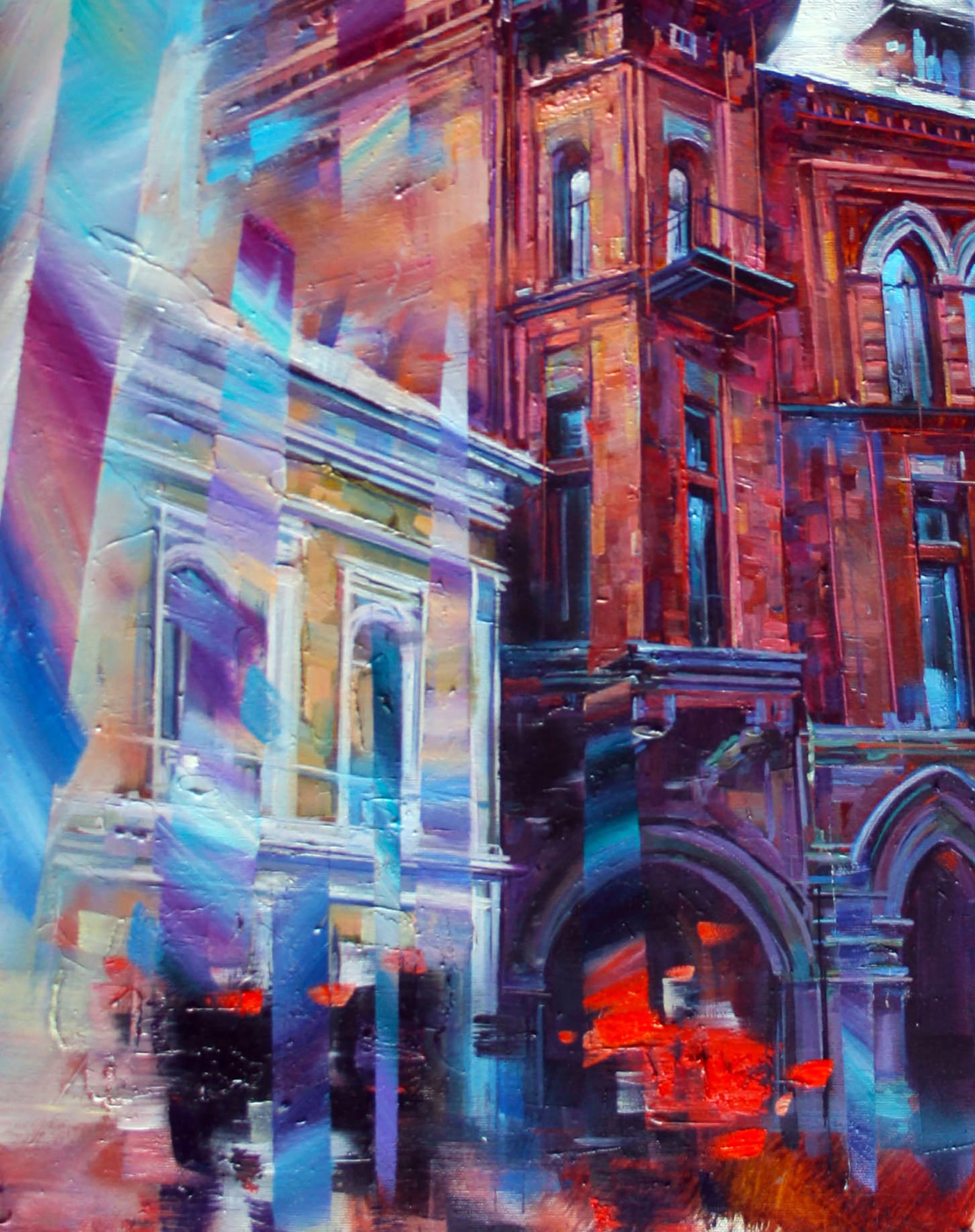 Oil painting Baron's House Alexander Dobrodiy - 6