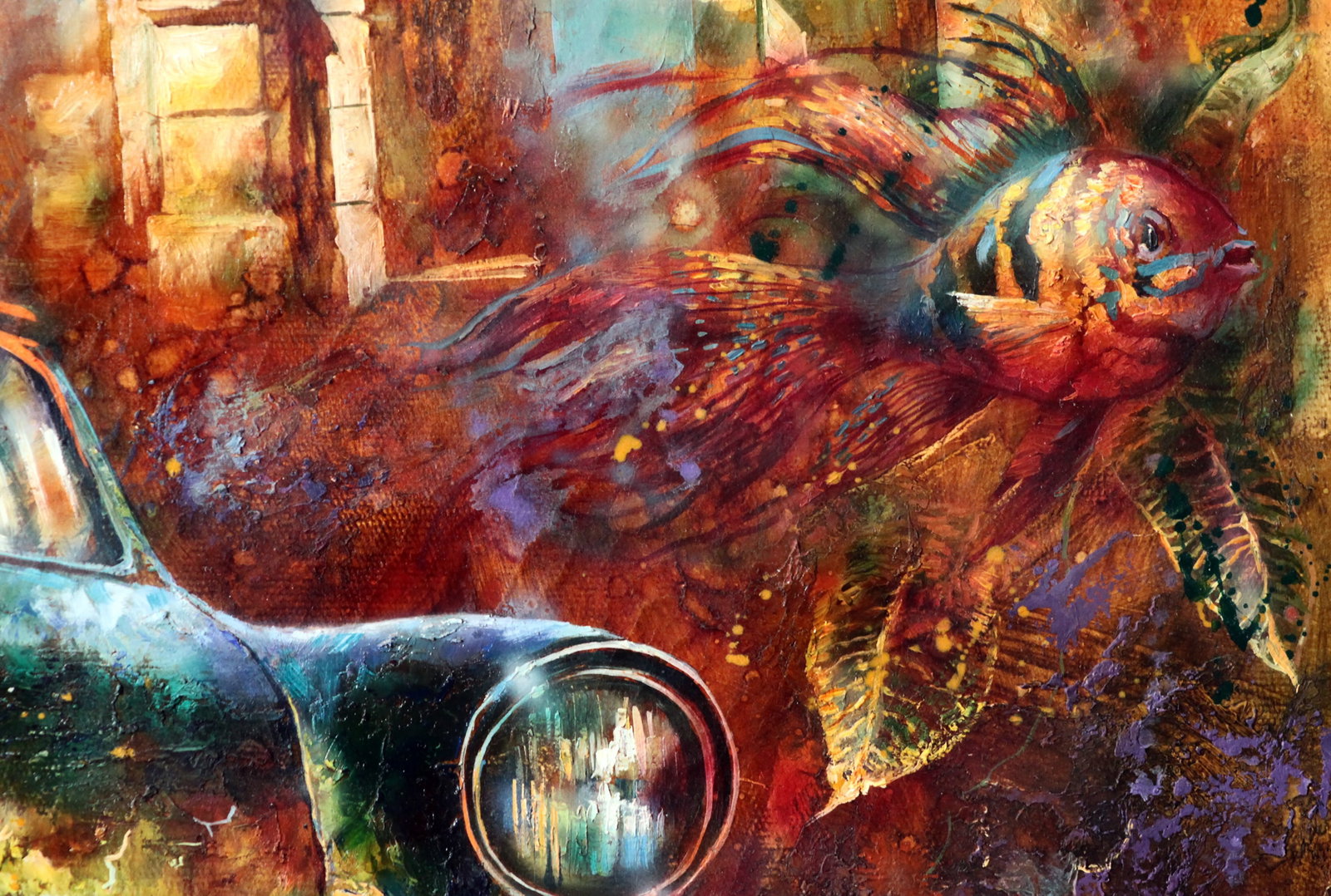 Oil painting Forgotten motive Alexander Dobrodiy - 2