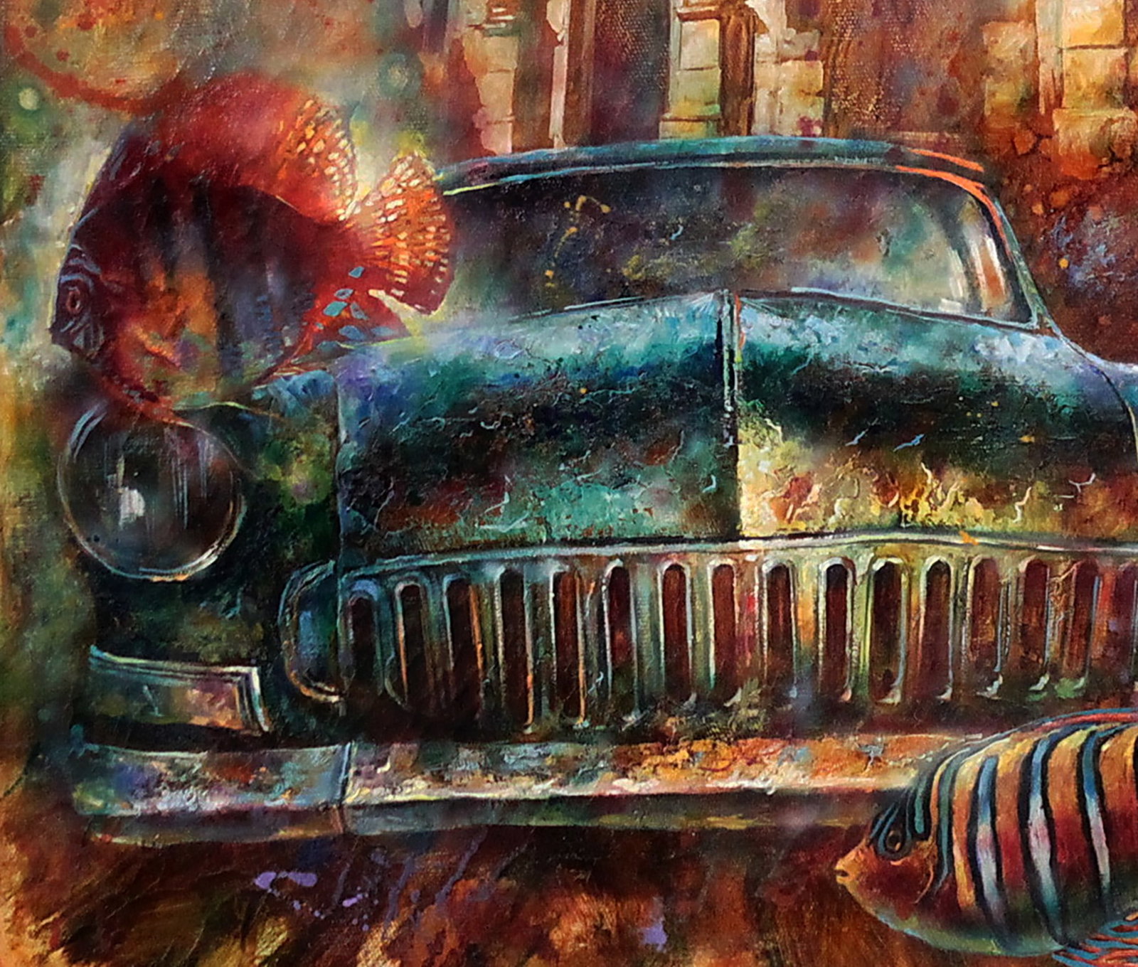 Oil painting Forgotten motive Alexander Dobrodiy - 6