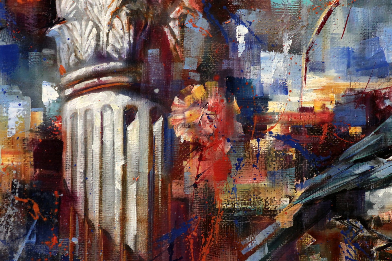 Oil painting Capital Alexander Dobrodiy - 2