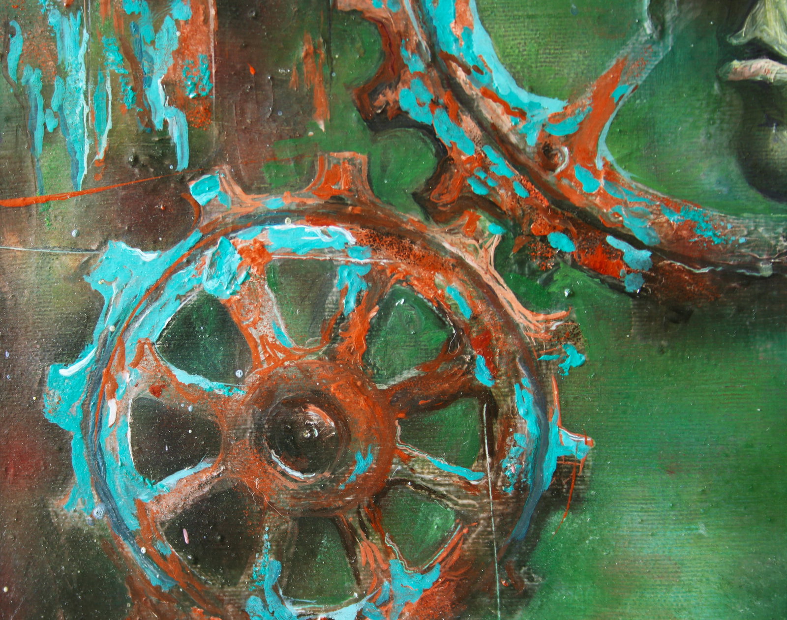 Oil painting Mechanics Alexander Dobrodiy - 3