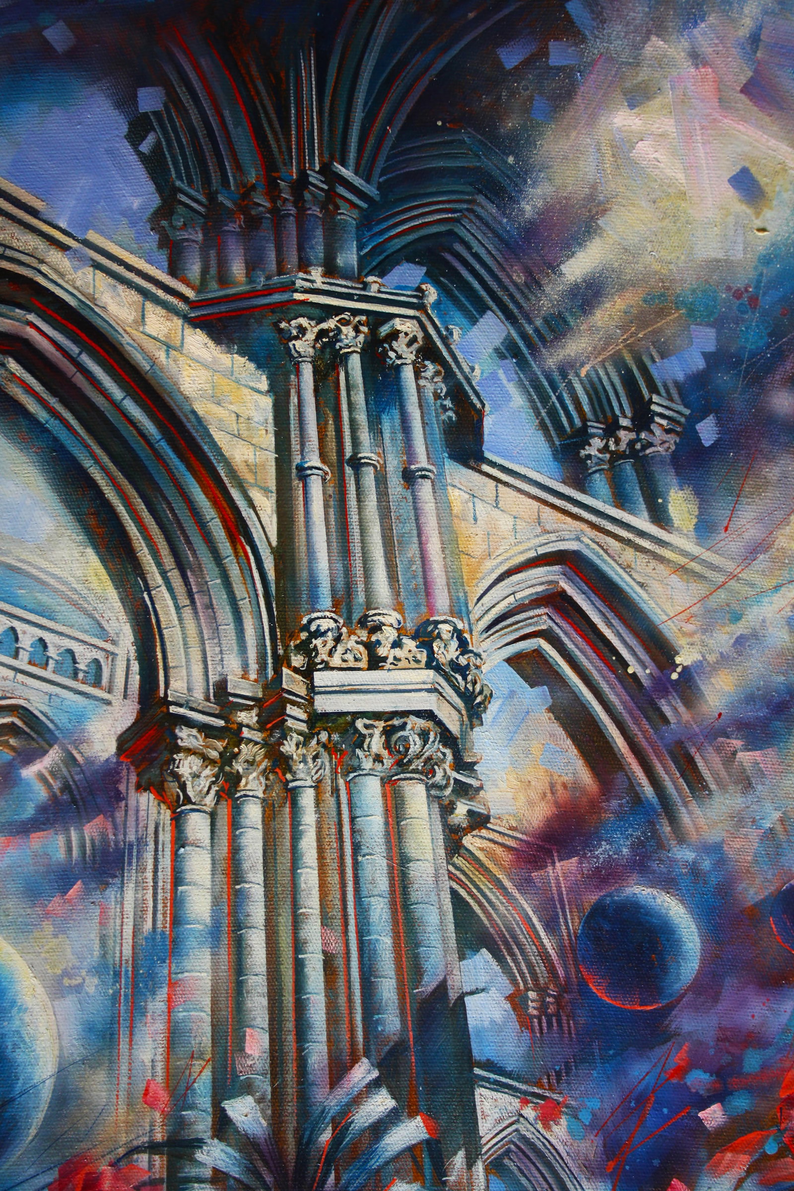 Oil painting Parade of planets Alexander Dobrodiy - 3