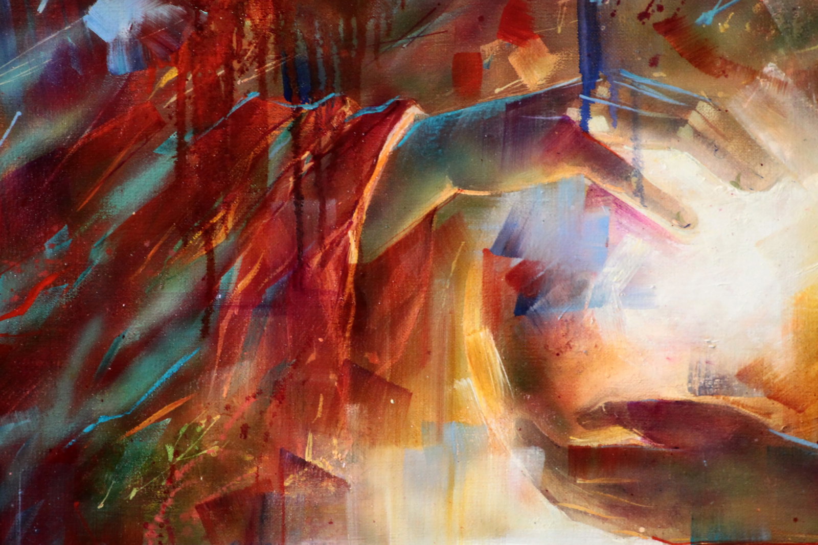 Oil painting Glowing ball Alexander Dobrodiy - 3