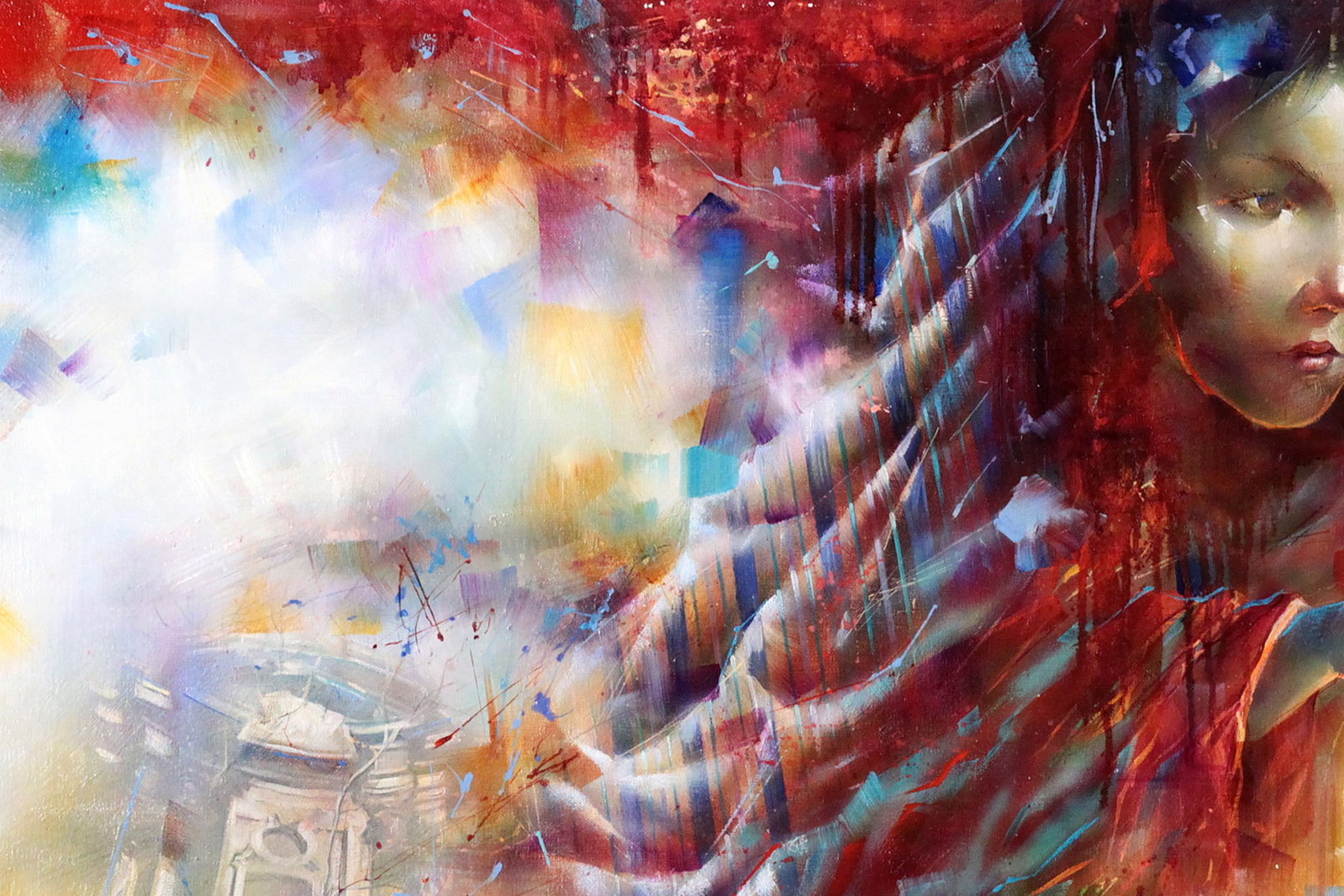 Oil painting Glowing ball Alexander Dobrodiy - 4