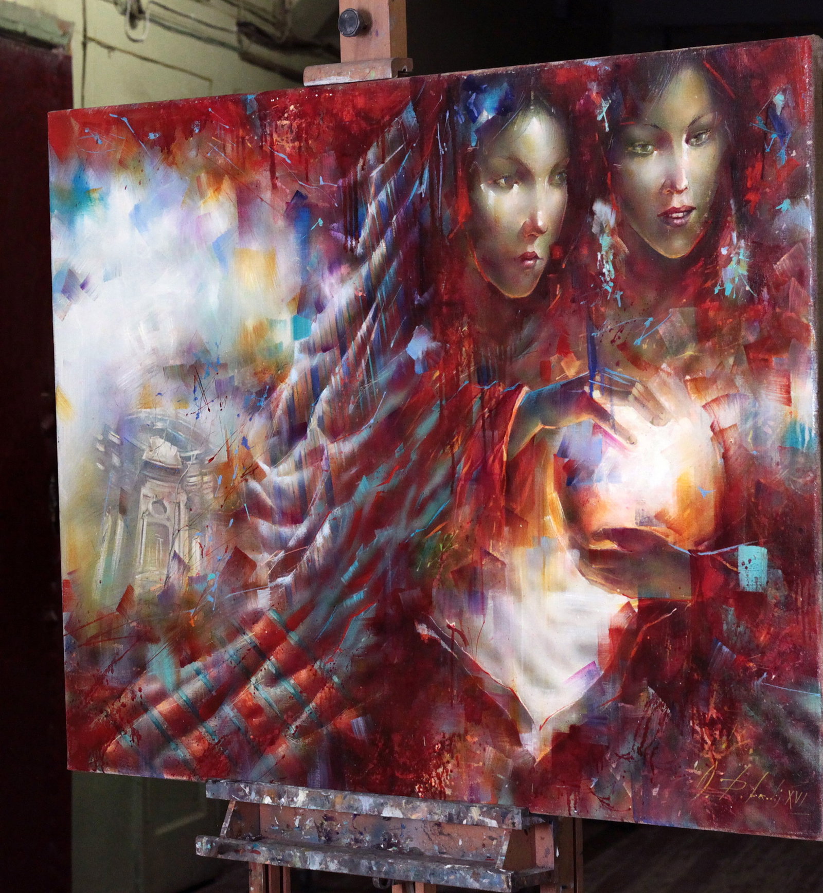 Oil painting Glowing ball Alexander Dobrodiy - 8