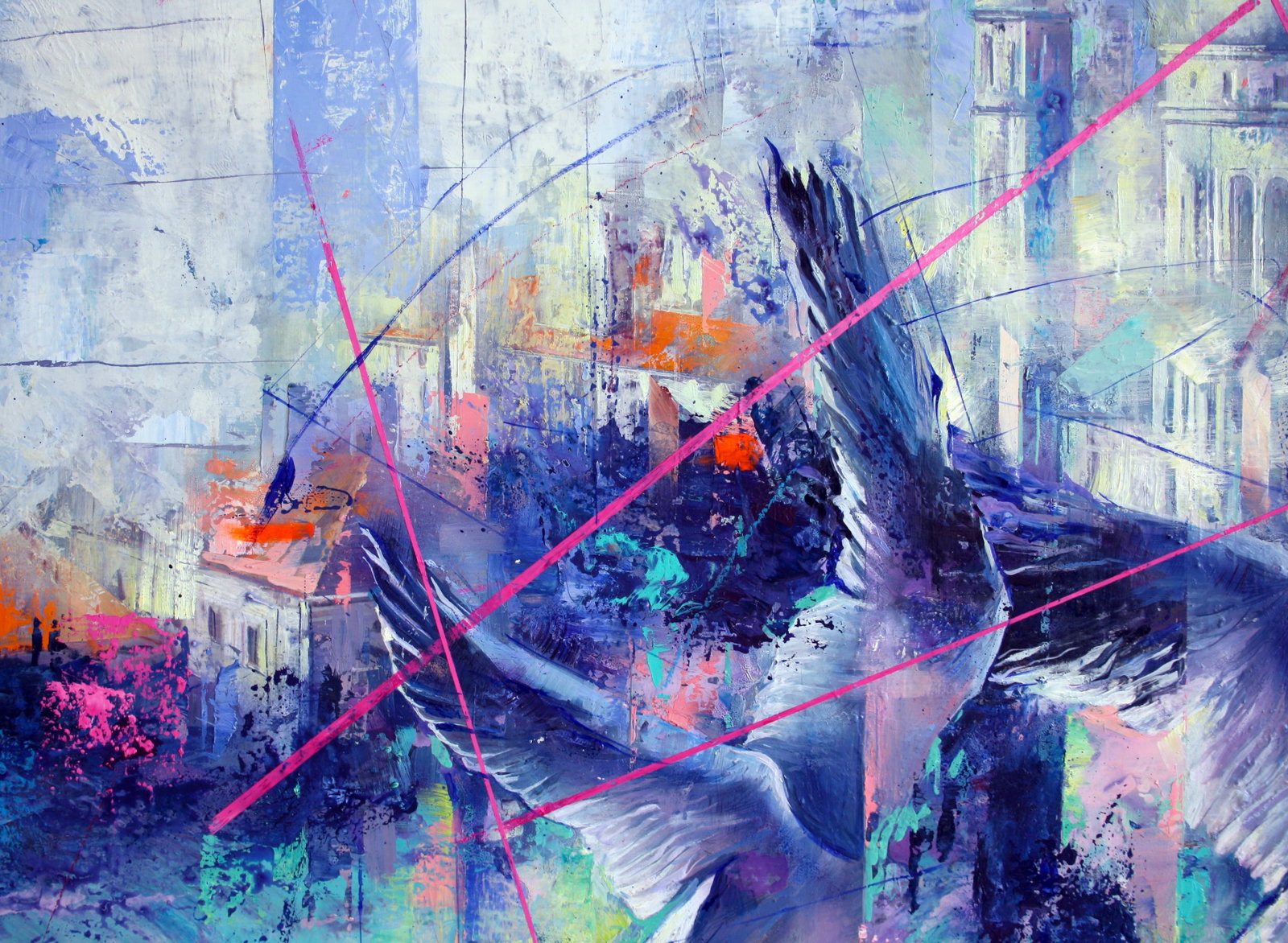 Oil painting Blue wind Alexander Dobrodiy - 3