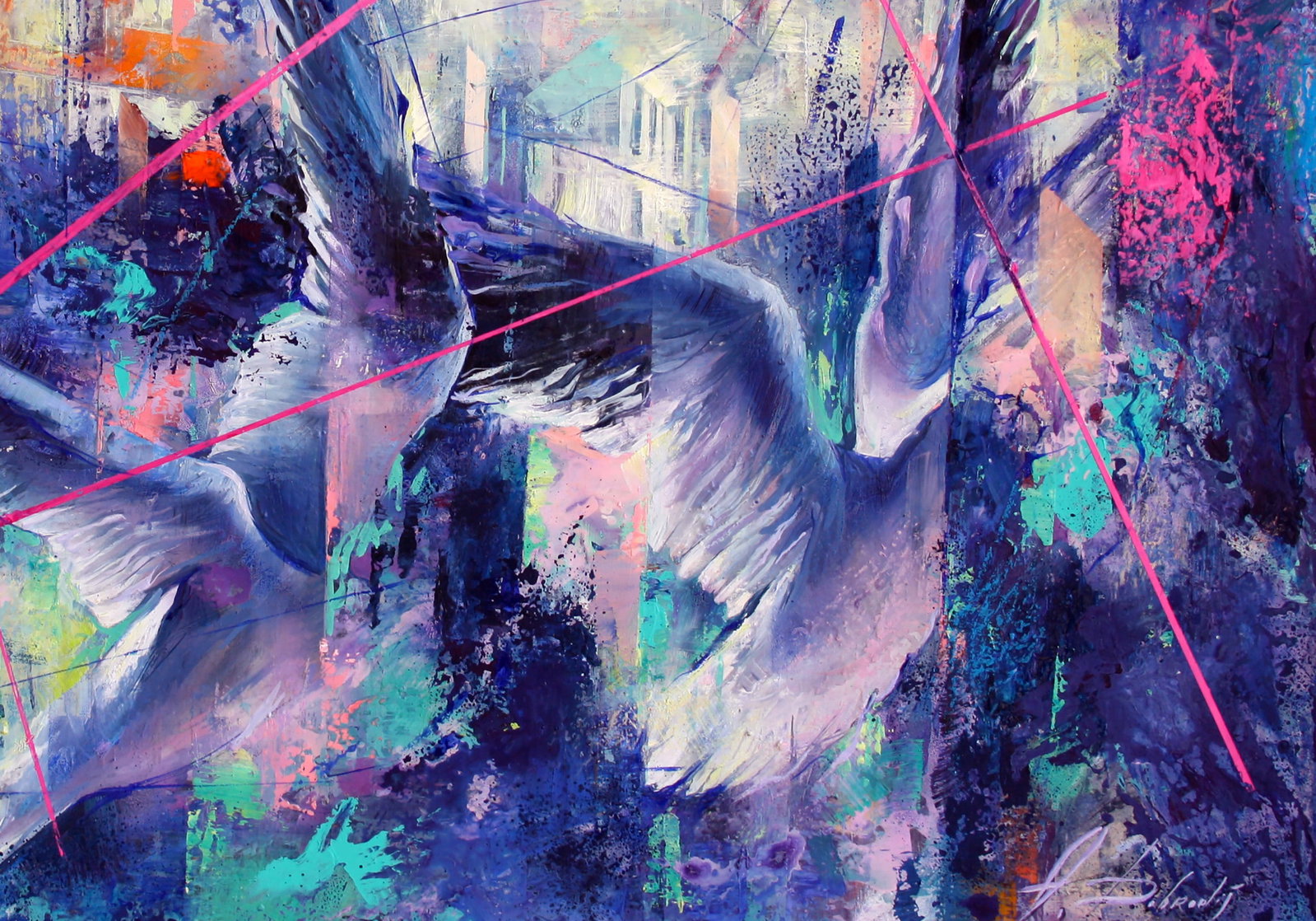 Oil painting Blue wind Alexander Dobrodiy - 7