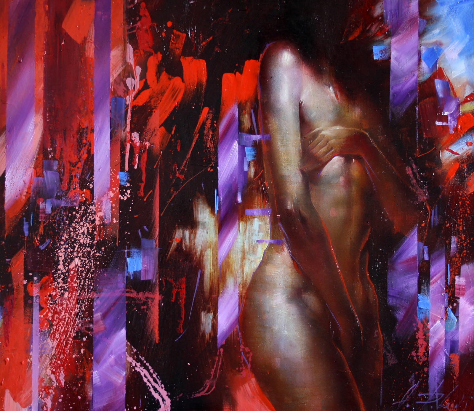 Oil painting Warm night Alexander Dobrodiy: Title: Oil painting Warm night Alexander Dobrodiy Description: 25DOBROD Painter: Alexander Dobrodiy Size: 70x80 cm/27.55x31.49 inches Components: oil, canvas Original painting CONDITION: excellent ART
