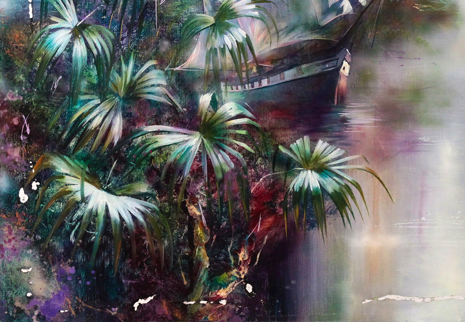Oil painting Tropical motif Alexander Dobrodiy - 6