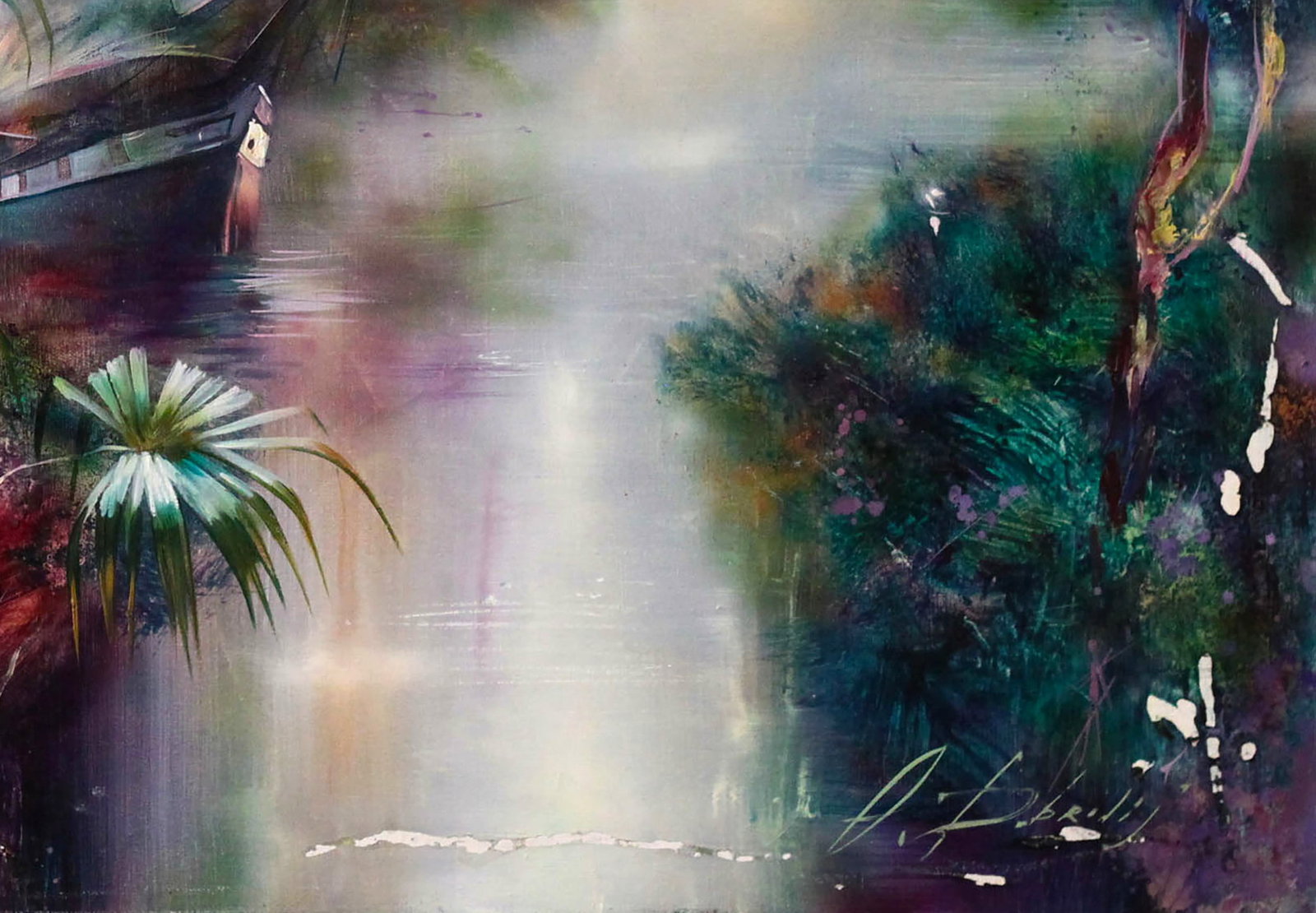 Oil painting Tropical motif Alexander Dobrodiy - 7