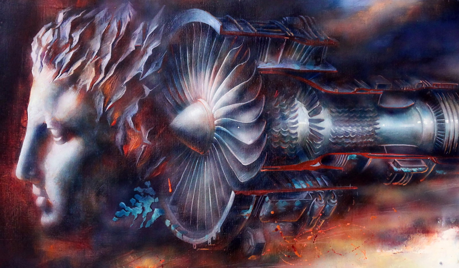 Oil painting Turbine Alexander Dobrodiy - 4