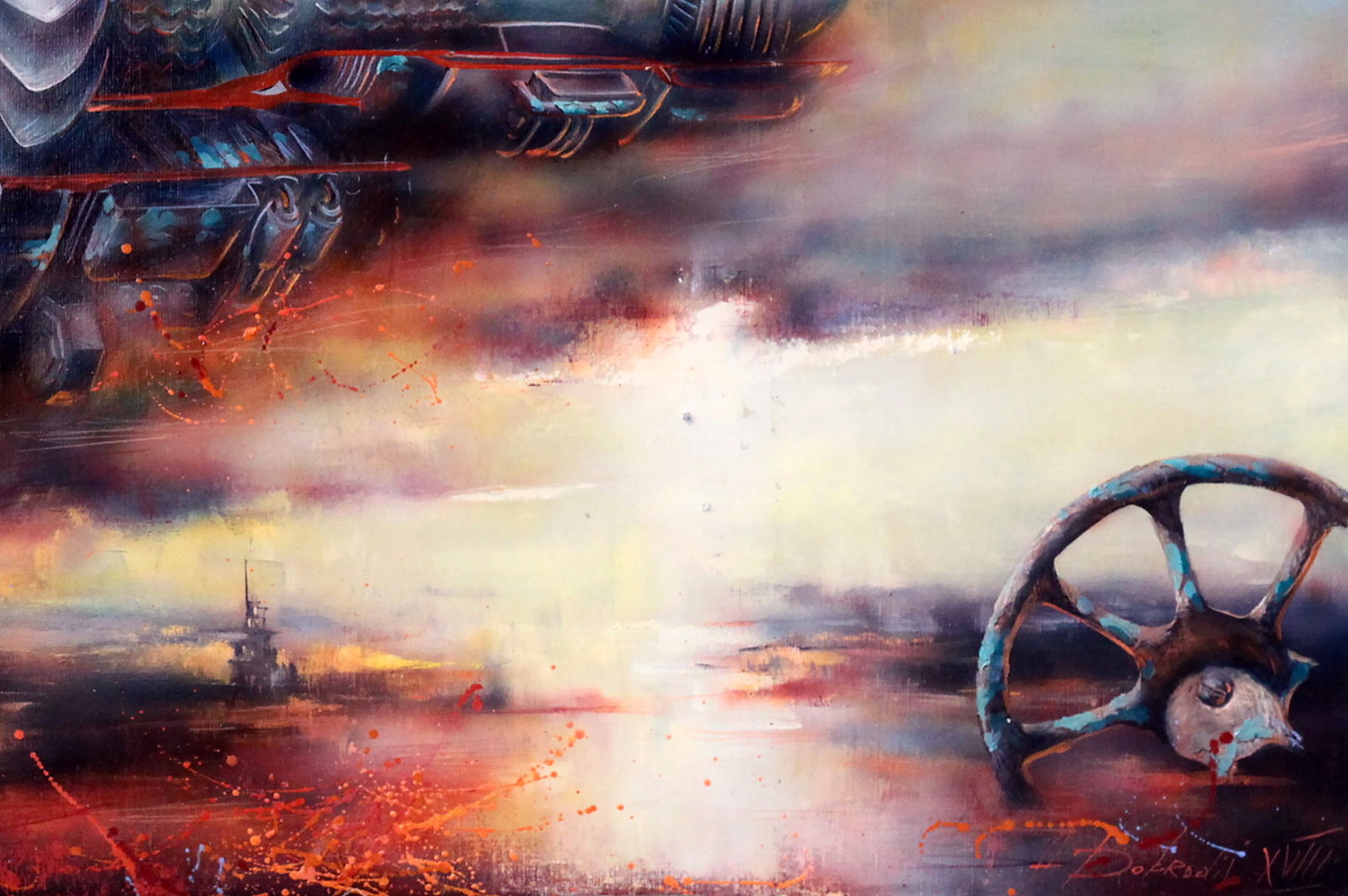 Oil painting Turbine Alexander Dobrodiy - 7