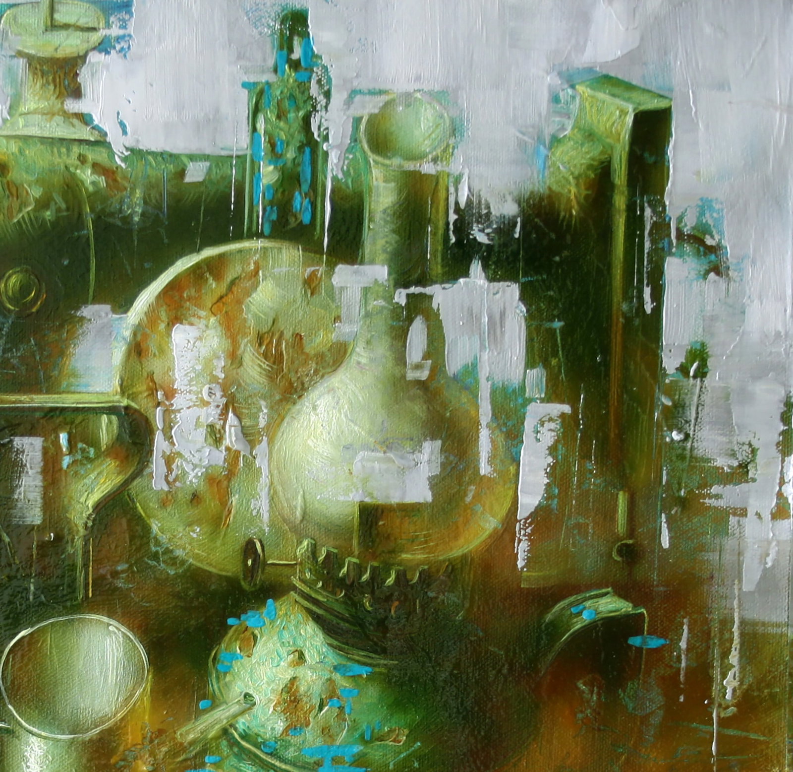 Oil painting Sewing machine Alexander Dobrodiy - 4