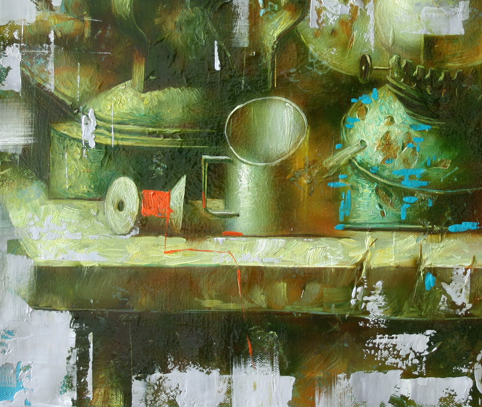 Oil painting Sewing machine Alexander Dobrodiy - 5