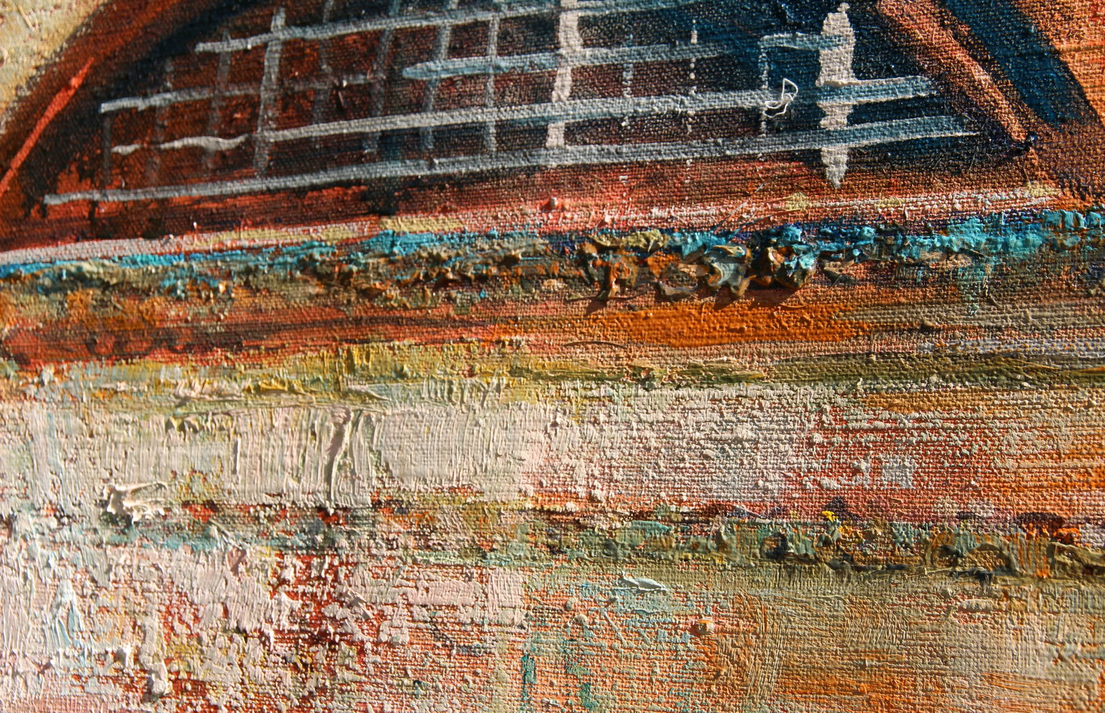 Oil painting Door number three Anatoliy Menkiv - 6