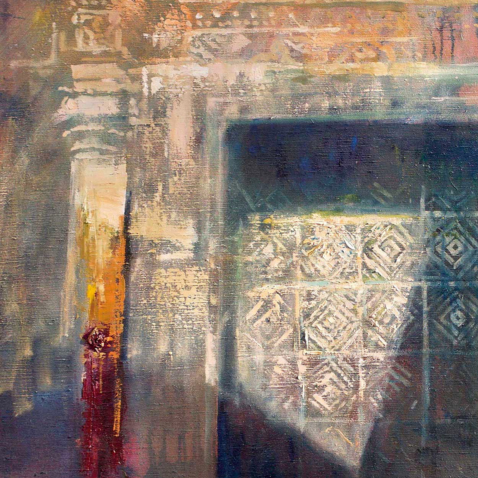 Oil painting Illuminated with Light Anatoliy Menkiv - 6