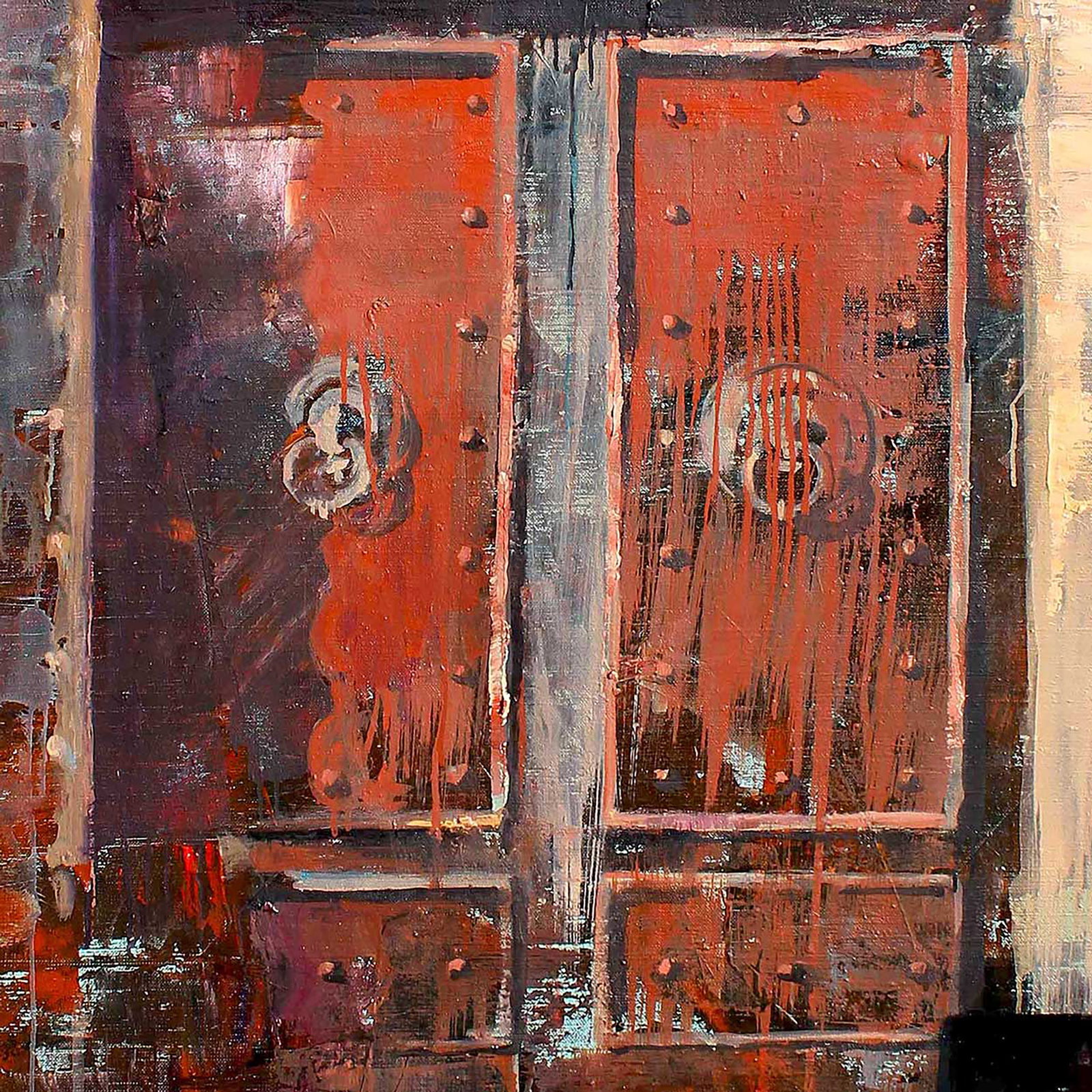 Oil painting After Coffee Anatoliy Menkiv - 3