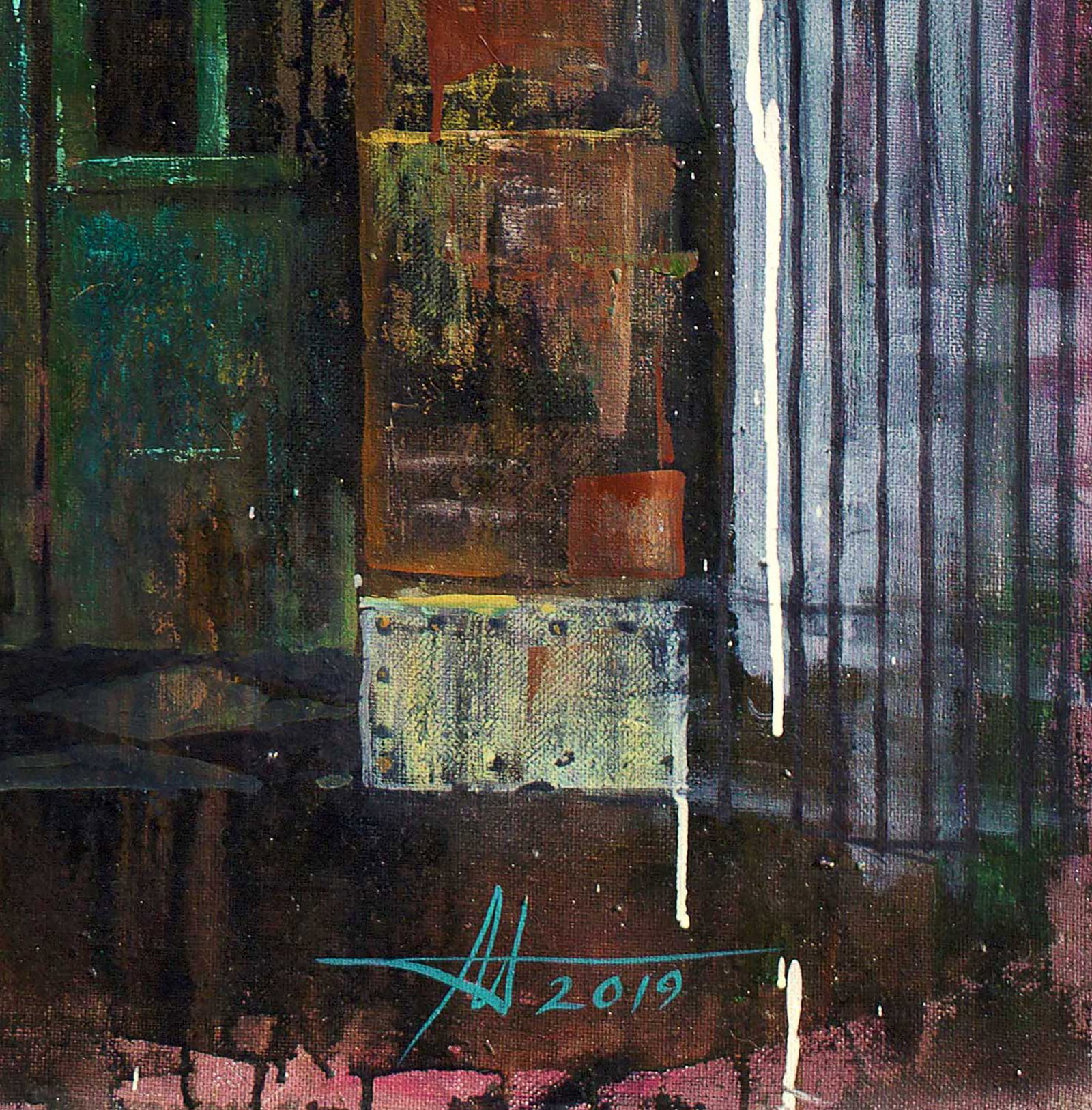 Oil painting Doors behind doors Anatoliy Menkiv - 6