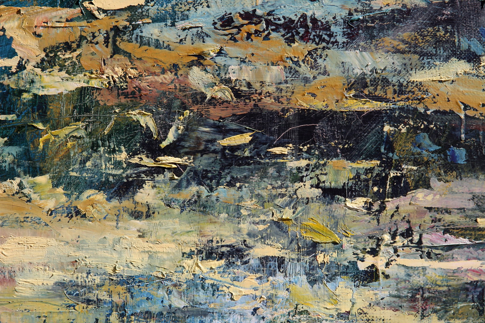 Oil painting Small river Anatoliy Menkiv - 3