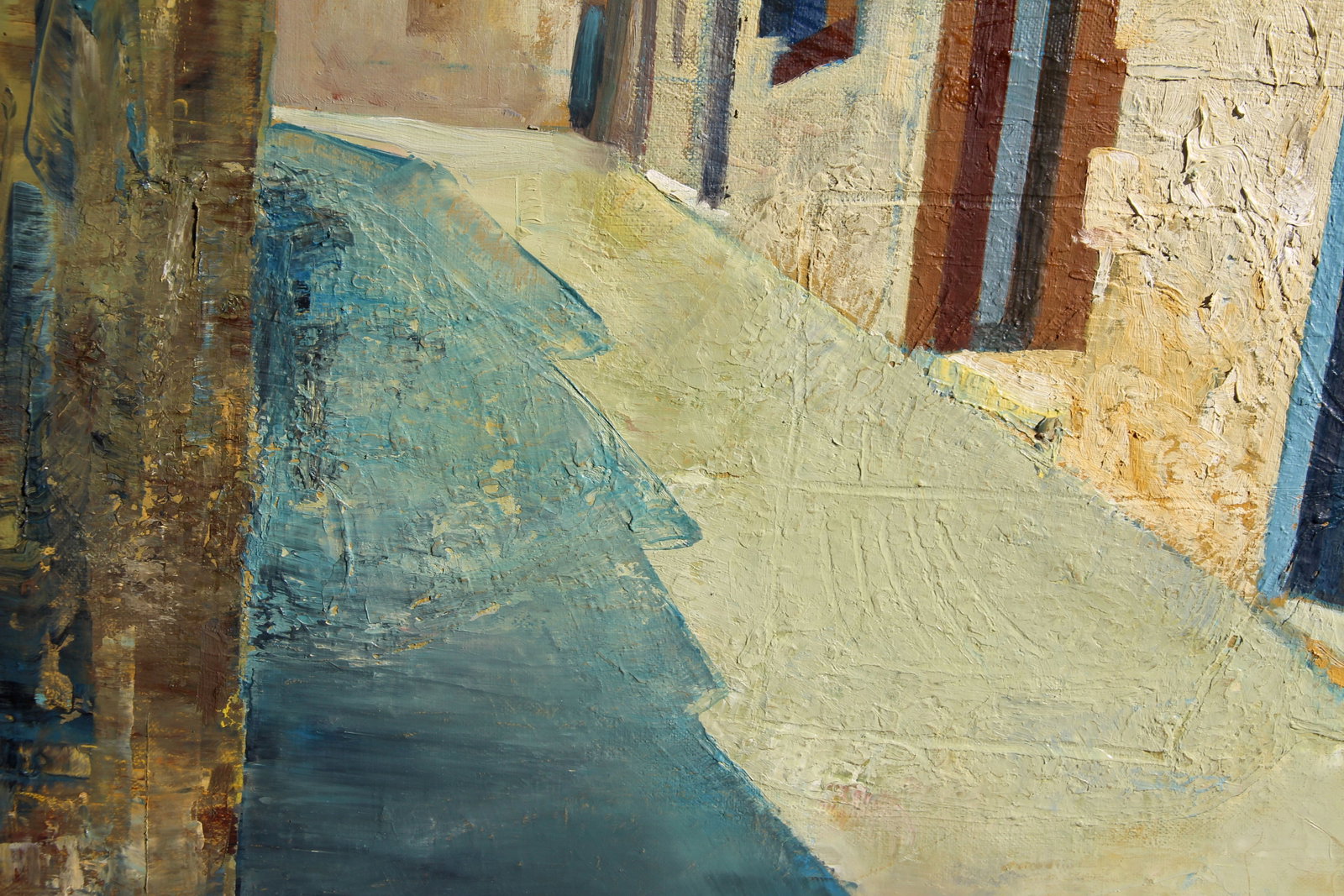 Oil painting Quiet Street Anatoliy Menkiv - 4