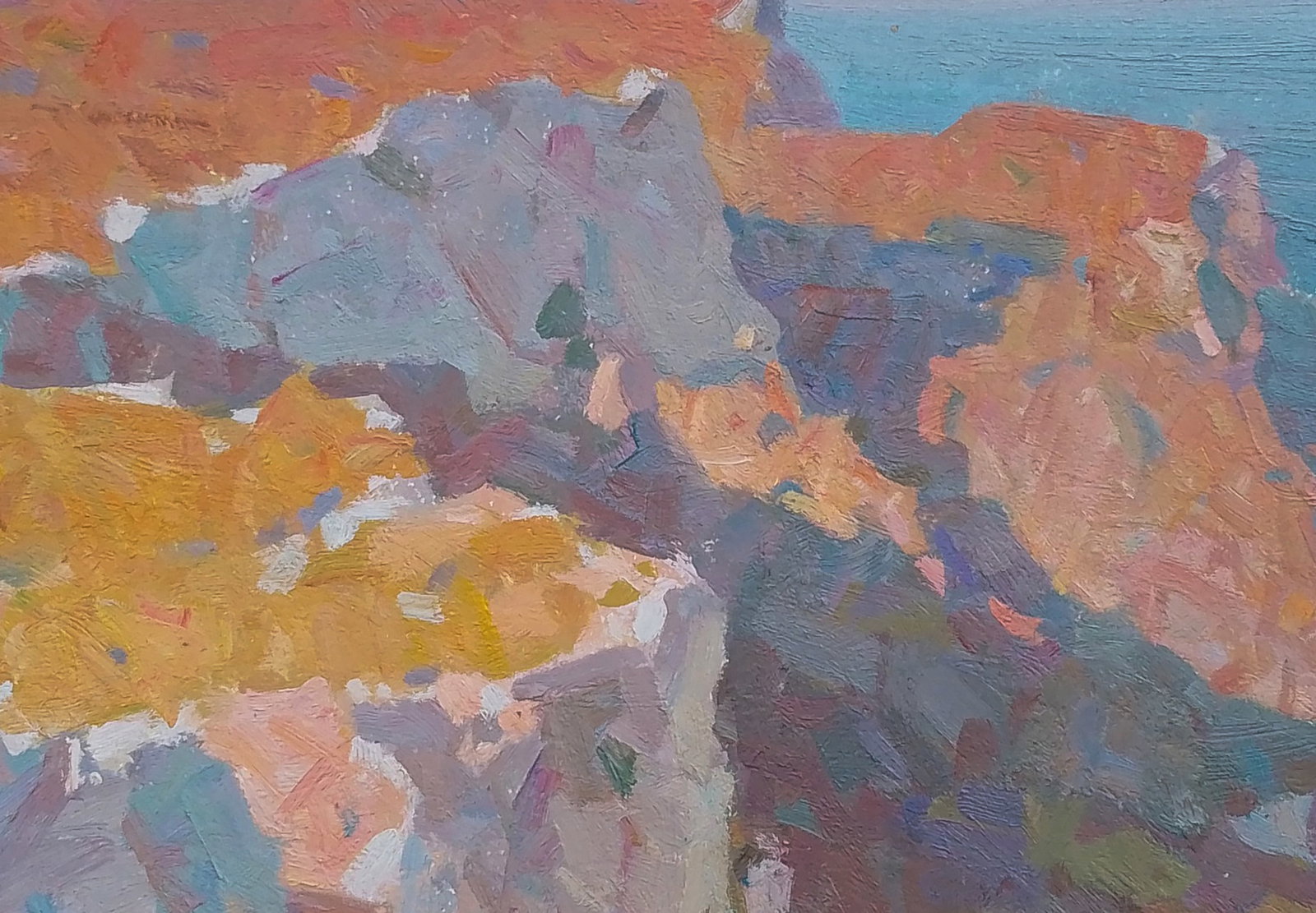 Oil painting Autumn in the mountains Igor Tuzhikov - 6