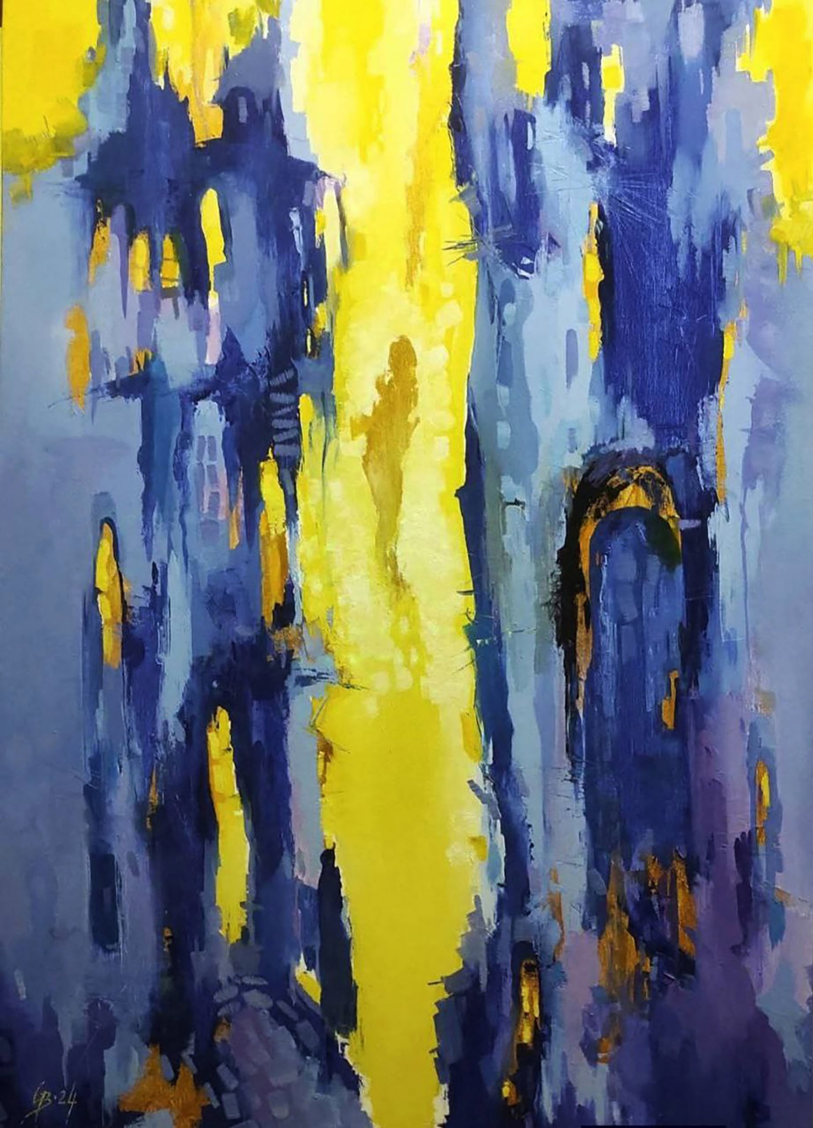 Oil painting Musik from siesta Stepan Verbeshchuk: Title: Oil painting Musik from siesta Stepan Verbeshchuk Description: 1VERBESH Painter: Stepan Verbeshchuk Size: 100x70 cm/39.37x27.55 inches Components: oil, canvas Original painting CONDITION: excel